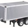 Trucks & Trailers | Cars/Tanks Hercules Hobby Hercules Hobby 1/14 20 Foot Container Semi-Trailer Kit For Tamiya Truck Hh-140407