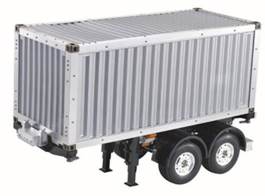 Trucks & Trailers | Cars/Tanks Hercules Hobby Hercules Hobby 1/14 20 Foot Container Semi-Trailer Kit For Tamiya Truck Hh-140407