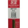 Brass | Accessories K&S K&S Brass Streamline Tube 12" #8122