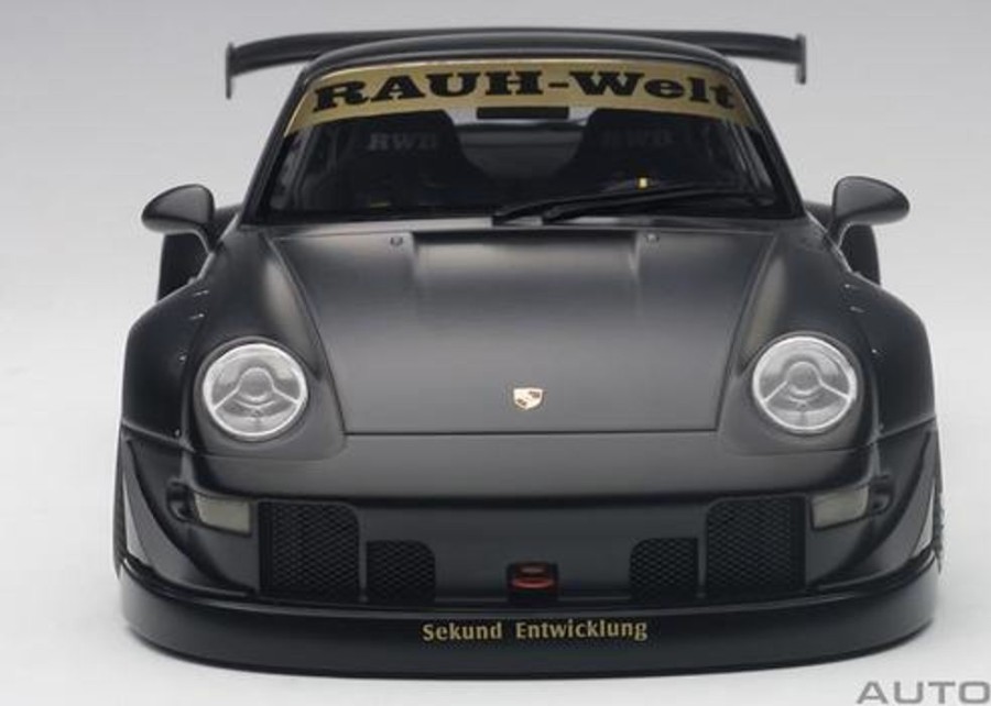 Model & Die-Cast AUTOart Auto Art 1/18 78154 Rwb 993 (Matt Black/Gold Wheels)