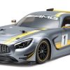 On Road | Cars/Tanks Tamiya Tamiya - 1/10 Mercedes-Benz Amg Gt3 (Tt-02) Rc Kit [58639] W/ Intermediate Ready To Run Combo