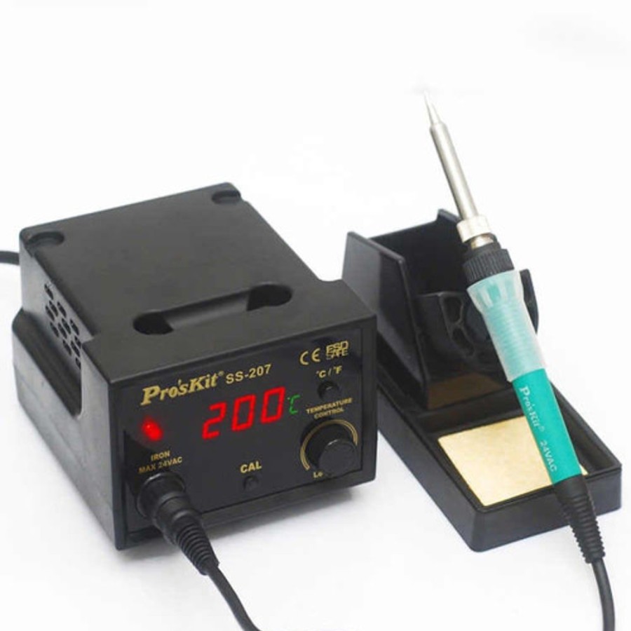 Soldering Equipment | Accessories Pro'skit Pro'Skit Ss-207H Temperature-Controlled Soldering Station