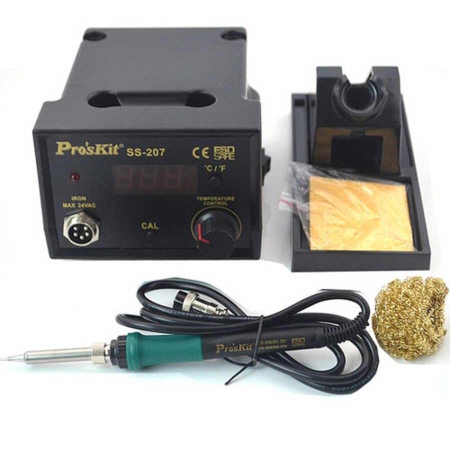 Soldering Equipment | Accessories Pro'skit Pro'Skit Ss-207H Temperature-Controlled Soldering Station