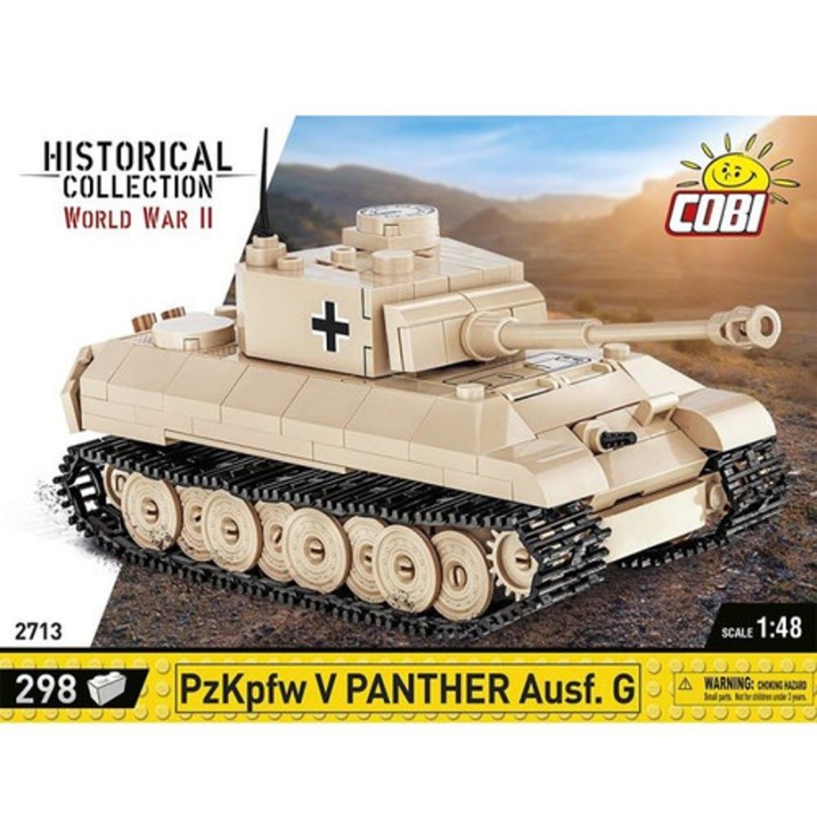 Model & Die-Cast Cobi Cobi-2713 | Hc Wwii 127131 Panzer V Panther Ausf.G 308 Pcs