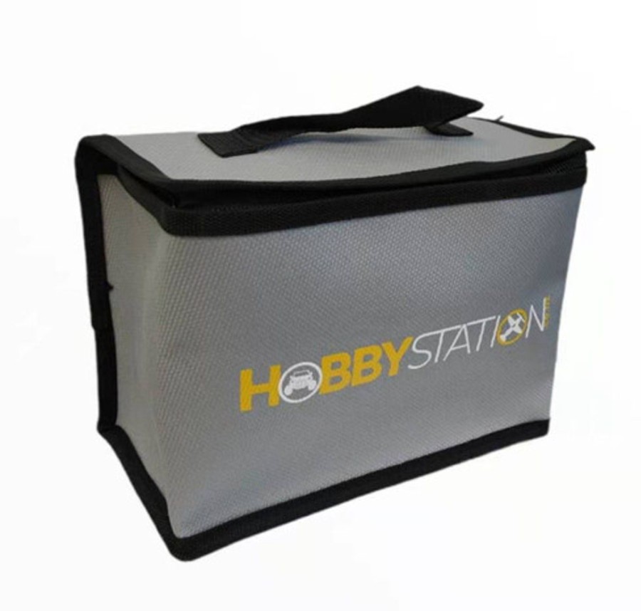 Charging Cables | Batt/Charger Hobby Station Hobby Station Lipo Carry Bag ( 215X115X 155 Mm Height)