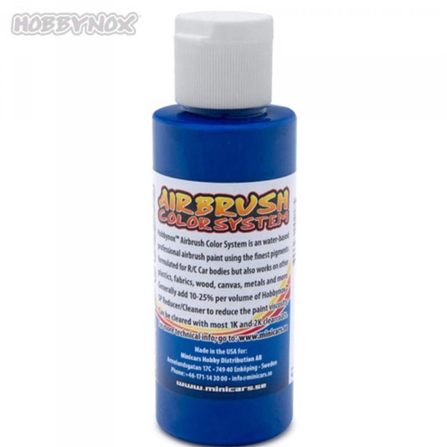 Hobbynox Paint | Accessories Hobbynox Hobbynox - Airbrush Color Solid Blue 60Ml