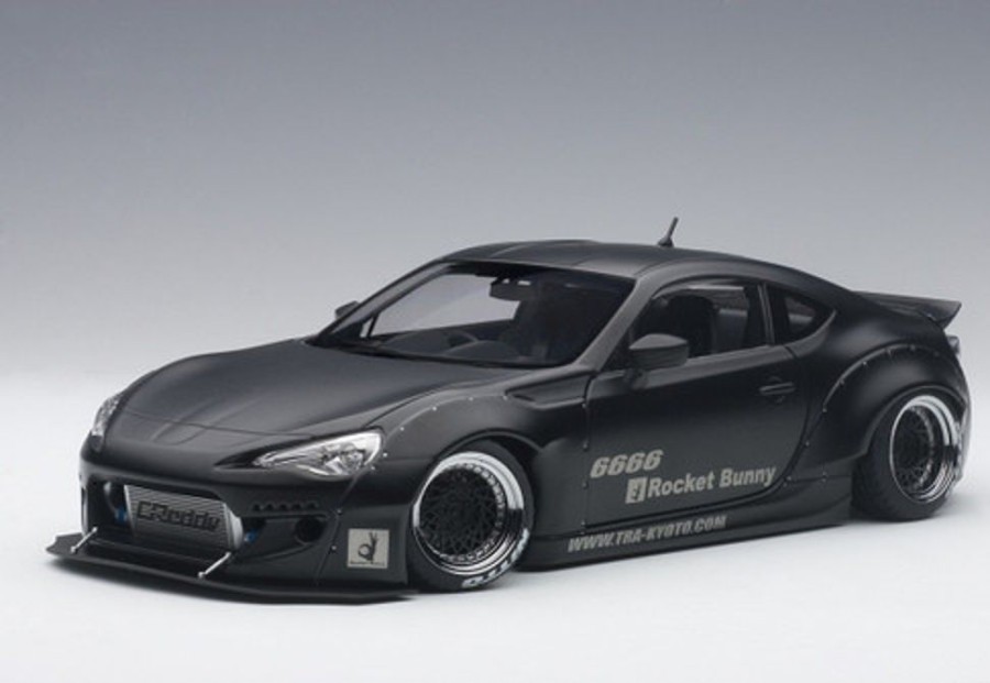 Model & Die-Cast AUTOart Auto Art 1/18 78755 Rocket Bunny Toyota 86 (Matt Black/Black Wheels)