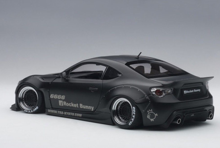 Model & Die-Cast AUTOart Auto Art 1/18 78755 Rocket Bunny Toyota 86 (Matt Black/Black Wheels)