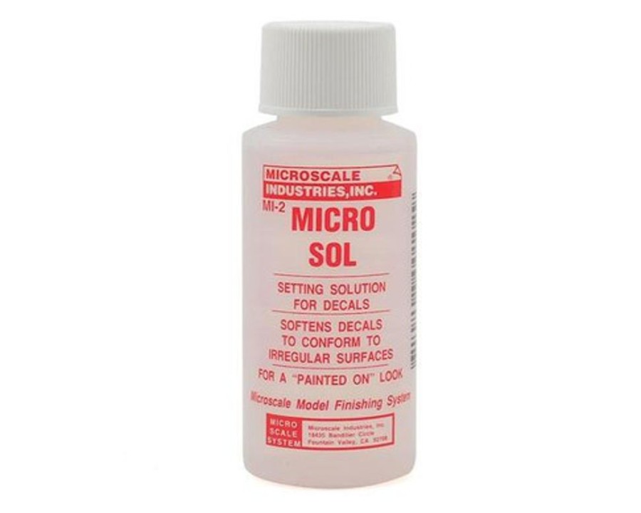 Putty And Detailing Solutions | Accessories Microscale Micro Sol Setting Solution 29.5Ml (1Oz)