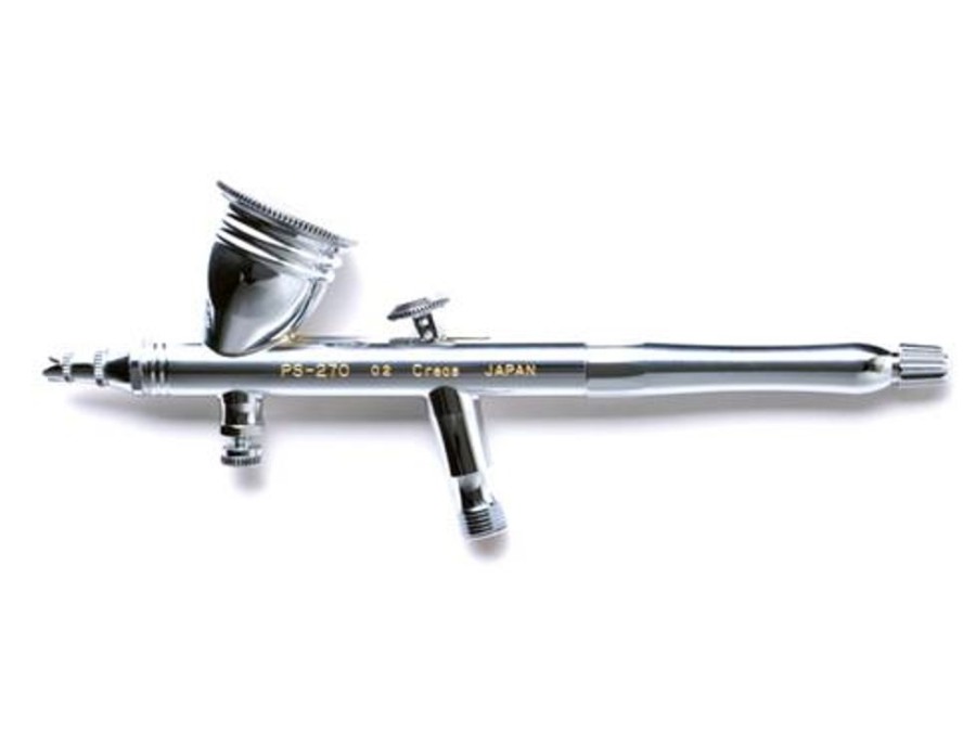 Paint Brushes, Airbrushes & Compressors | Accessories Mr Hobby Mr Hobby Gsi Creos Mr. Airbrush Procon Boy Ps-270 0.2Mm Platinum