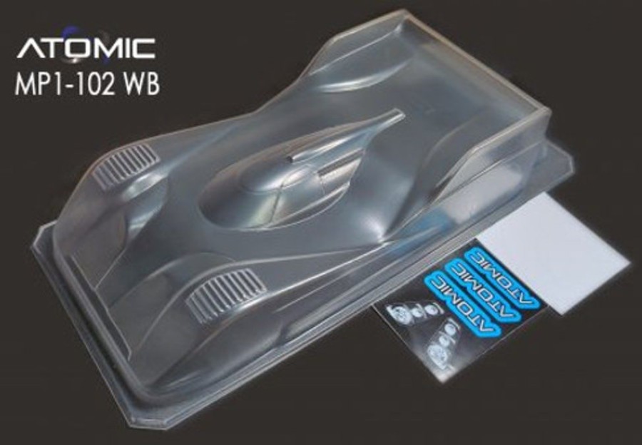 Rc Car Shell & Accessories | Parts Atomic Atomic - Mrz Lexan Pan Car Body - Mp1 (102Wb)