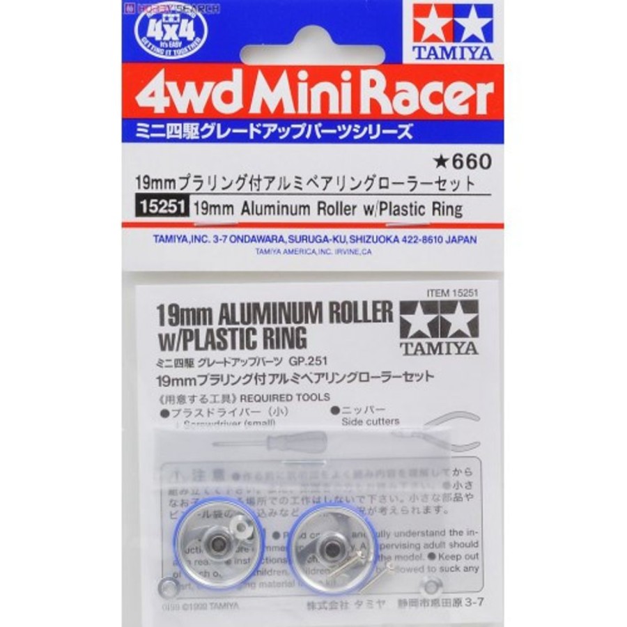 Parts Tamiya Tamiya - 19Mm Alu.Roller W/Plastic Right