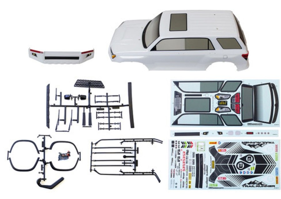 Rc Car Shell & Accessories | Parts Element RC Element Rc Trailrunner Body (White)