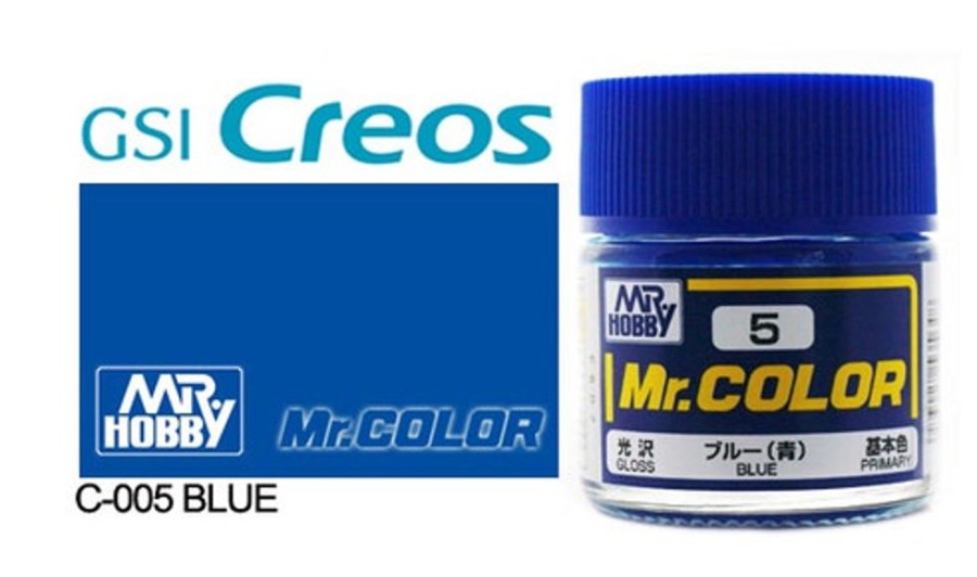 Mr. Hobby Paint | Accessories Mr Hobby Gunze - C005 Mr Color Gloss Blue