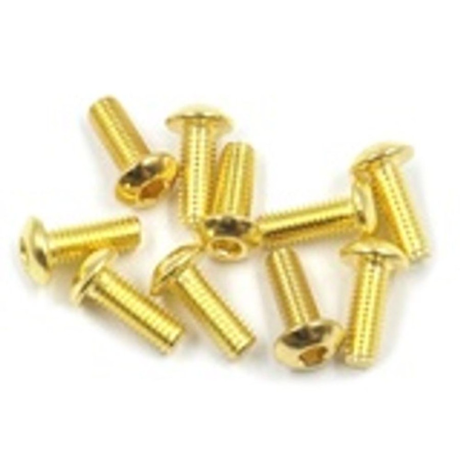 Accessories Hobby Station M2 Button Head Screws In Silver (Pack Of 10)