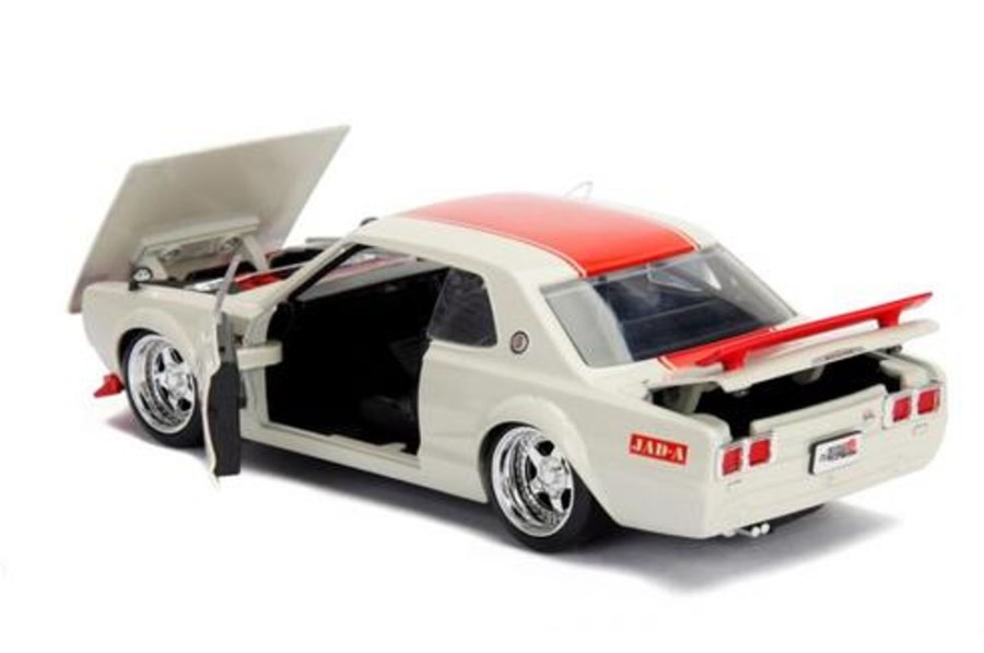 Model & Die-Cast JADA Jada 1/24 Diecast Jdm Tuners 1971 Nissan Skyline 2000 Gt-R White With Red