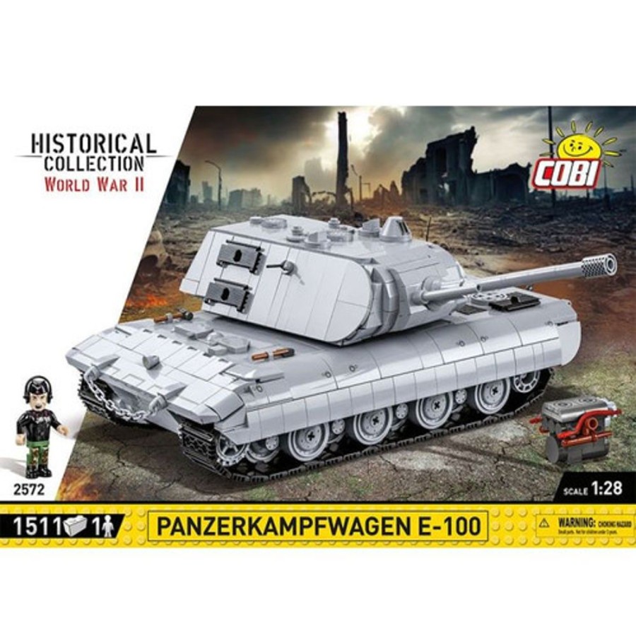 Model & Die-Cast Cobi Cobi-2572 | Hc Wwii /2572/ Panzerkampfwagen E-100 1511 Pcs