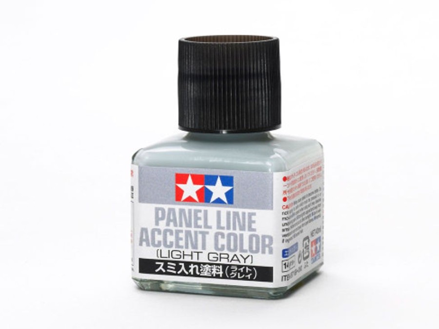 Thinner, Cleaner & Other | Accessories Tamiya Tamiya Panel Line Accent Color - Light Grey [87189]