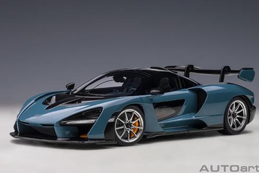 Model & Die-Cast AUTOart Auto Art 76077 Mclaren Senna (Vision Victory/Grey)