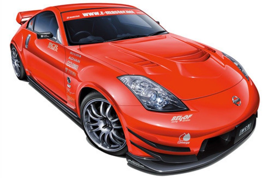 Cars | Model & Die-Cast Aoshima Aoshima 1/24 Scale Kit Nissan Fairlady Z (Z33) Mcr