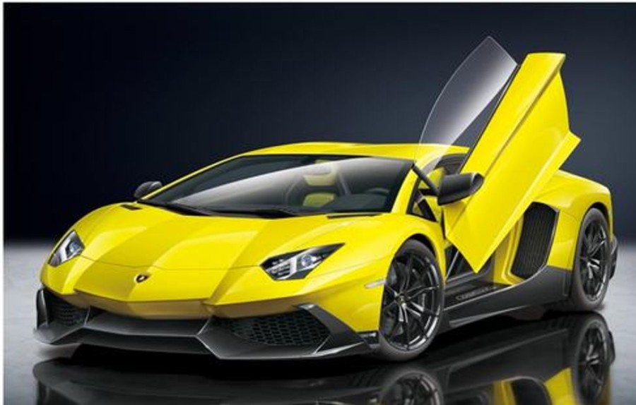 Cars | Model & Die-Cast Aoshima Aoshima - 1/24 `13 Lamborghini Aventador 50 Anniversario