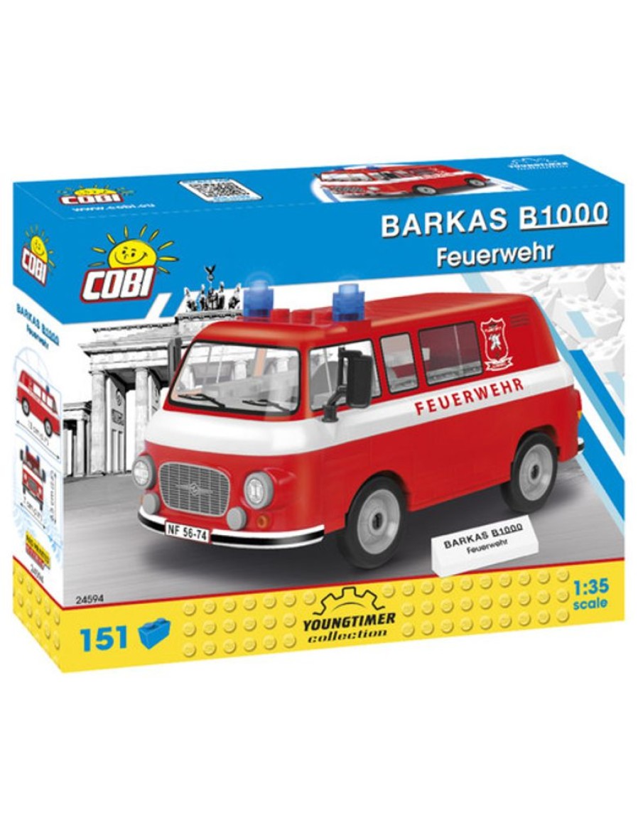 Model & Die-Cast Cobi Cobi - 24594 Barkas B1000 Feuerwehr 151Pcs