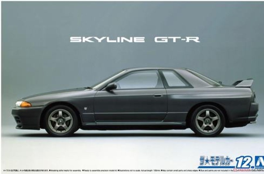 Cars | Model & Die-Cast Aoshima Aoshima - 1/24 Nissan Bnr32 Skyline Gt-R `89