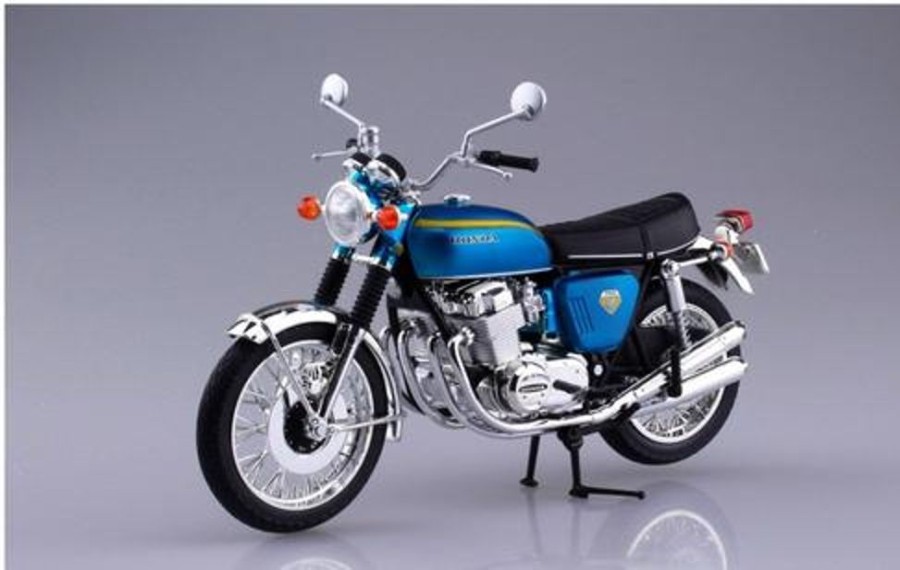 Model & Die-Cast Aoshima Aoshima - 1/12 Diecast Honda Cb750 Four (K0) Candy Blue