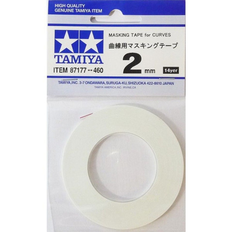 Accessories Tamiya Tamiya 2Mm Masking Tape For Curves [87177]