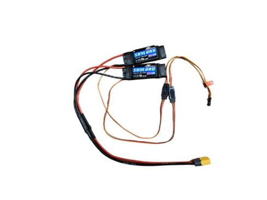 Air | Electronics Tomcat Tomcat Skylord 2-3S Twin 30A Esc For Air Craft