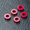 Drift Car Parts | Parts MST Mst 820027B Alum. Spacer 3X5.5X2.0 (Red) (5)