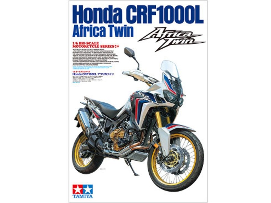 Bikes | Model & Die-Cast Tamiya Tamiya Honda Crf 1000L Africa Twin - Tamiya 1/6 [16042]