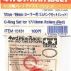 Parts Tamiya Tamiya 4Wd Mini O-Ring Set For 17Mm 19Mm Rollers Red