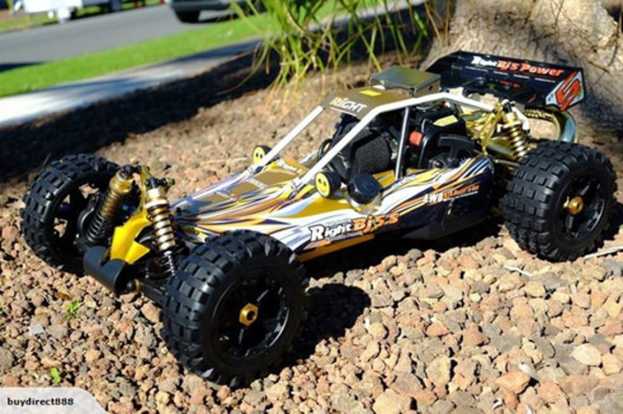 Cars/Tanks HSP Hsp Bj5S 1:5 Top End Baja Gas Power ( Fully Upgraded Version)