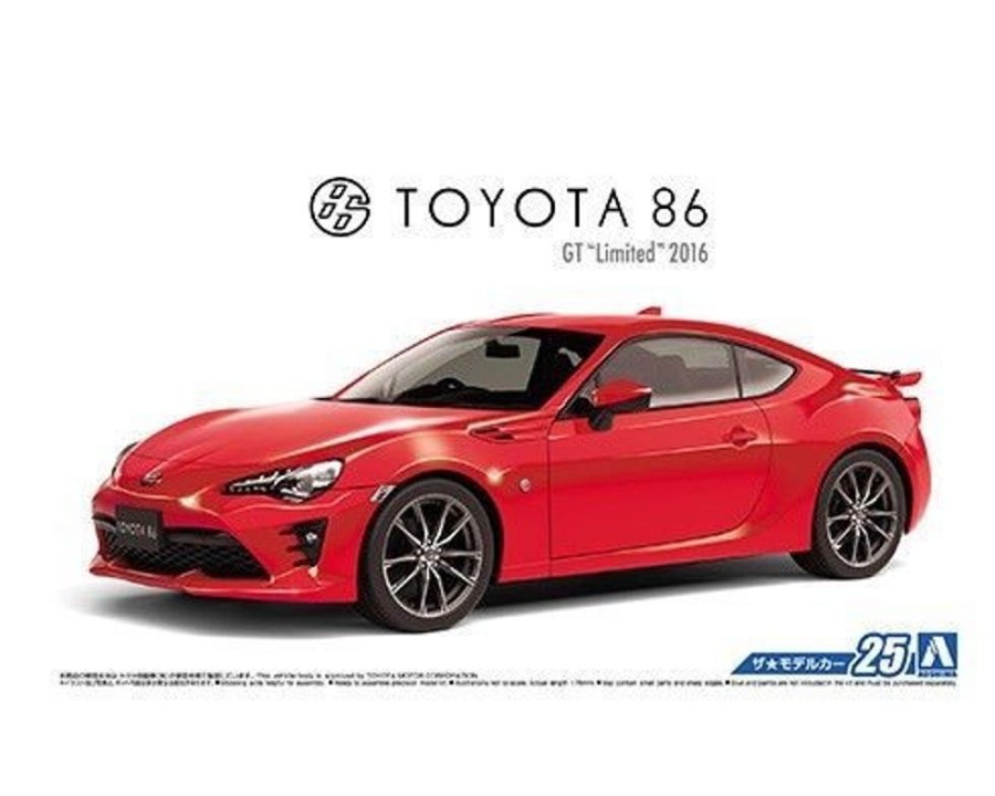 Cars | Model & Die-Cast Aoshima Aoshima - 1/24 The Model Car No.25 Toyota 86 Zn '16