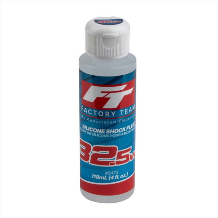 Shock And Differential Oils | Accessories Team Associated Team Associated Factory Team Silicone Shock Oil (4Oz) (32.5Wt) (388 Cst)