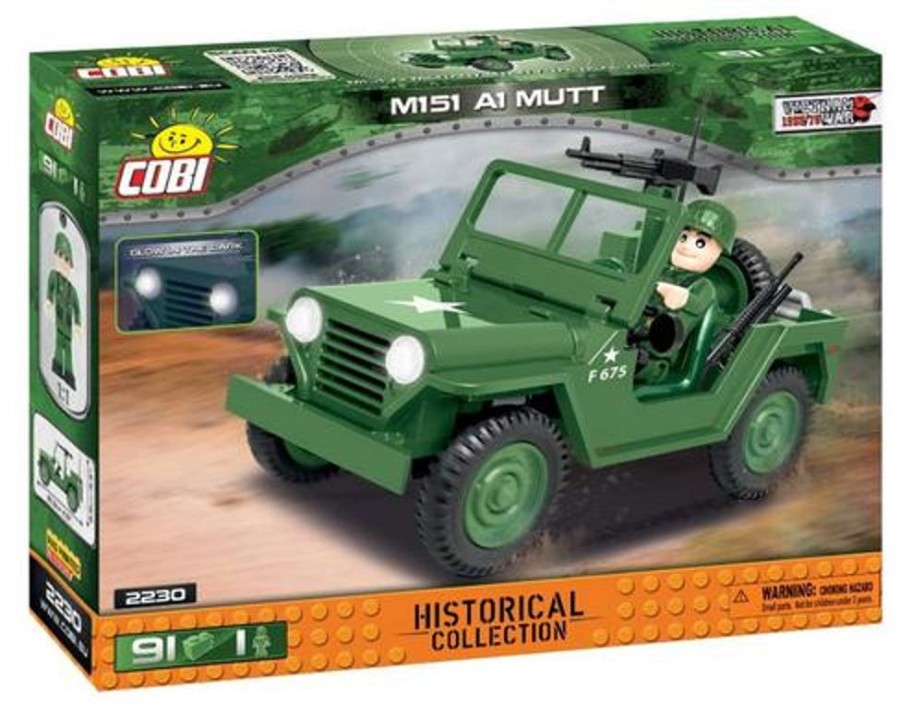 Model & Die-Cast Cobi Cobi - Small Army 2230 M151 A1 Mutt 75Pcs