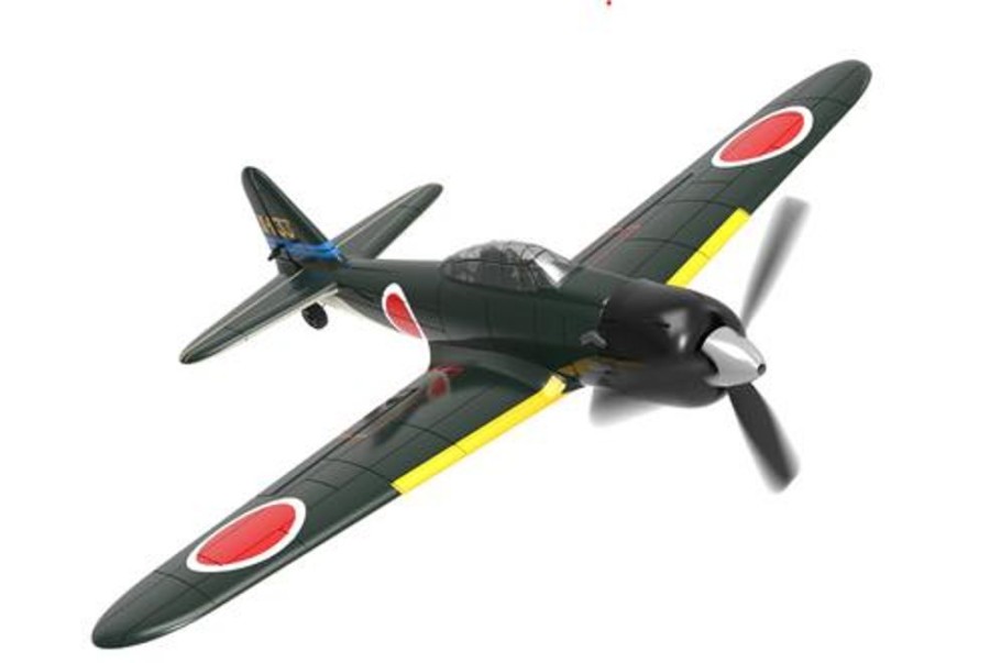 Planes Volantex Volantex Rc A6M Zero 400Mm With Xpilot One Key Aerobatic Stabilization System 761-15 Rtf