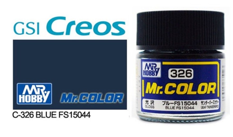 Mr. Hobby Paint | Accessories Mr Hobby Gunze - C326 Mr Color Gloss Blue Fs15044