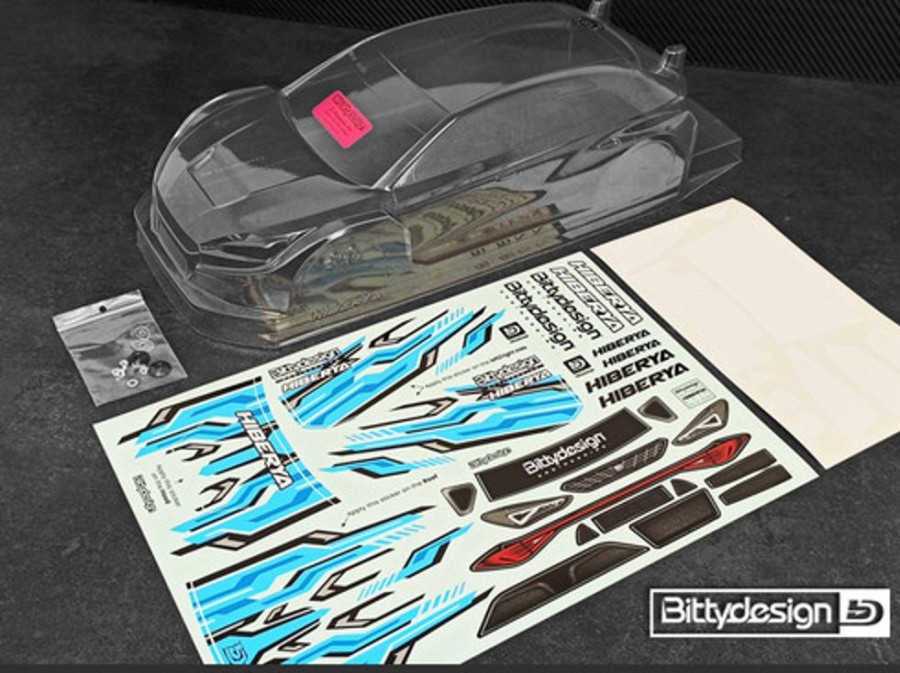 Rc Car Shell & Accessories | Parts Bittydesign Bittydesign Hiberya 1/10 190Mm Fwd Clear Body Shell