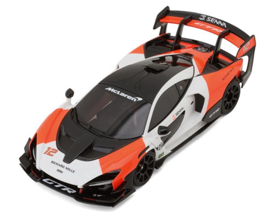 Cars/Tanks Kyosho 1/28 Mini-Z Rwd Mclaren Senna Gtr Rtr White/Red 32340Wr