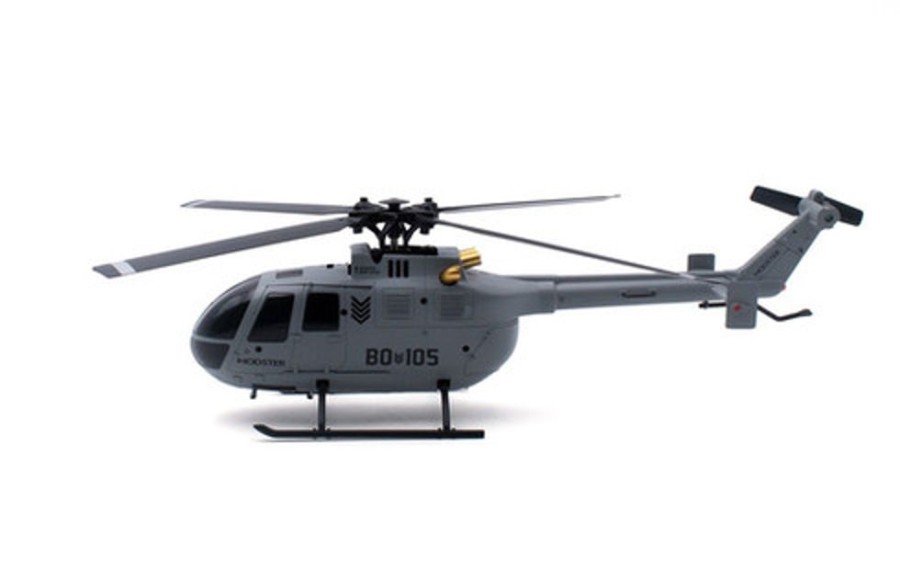 Drones/Helis C186 B-105 V2 4Ch Scale Rc Helicopter W/ 4 Oars 6 Axils Stabilization System (C186 )