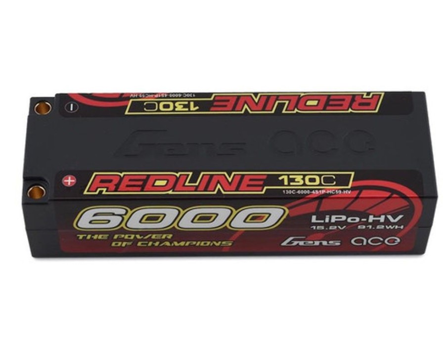 Lithium Polymer Batteries | Batt/Charger Gens Ace Gens Ace Redline 4S 15.2V 6000Mah Li Hv Hardcase Battery