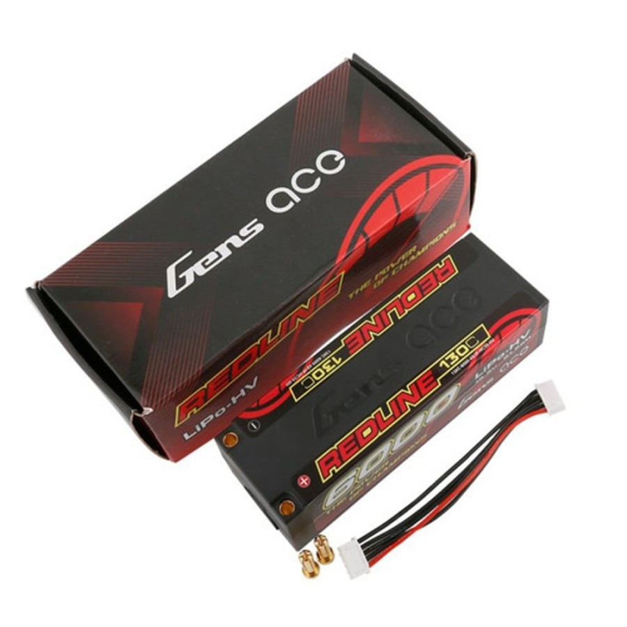 Lithium Polymer Batteries | Batt/Charger Gens Ace Gens Ace Redline 4S 15.2V 6000Mah Li Hv Hardcase Battery