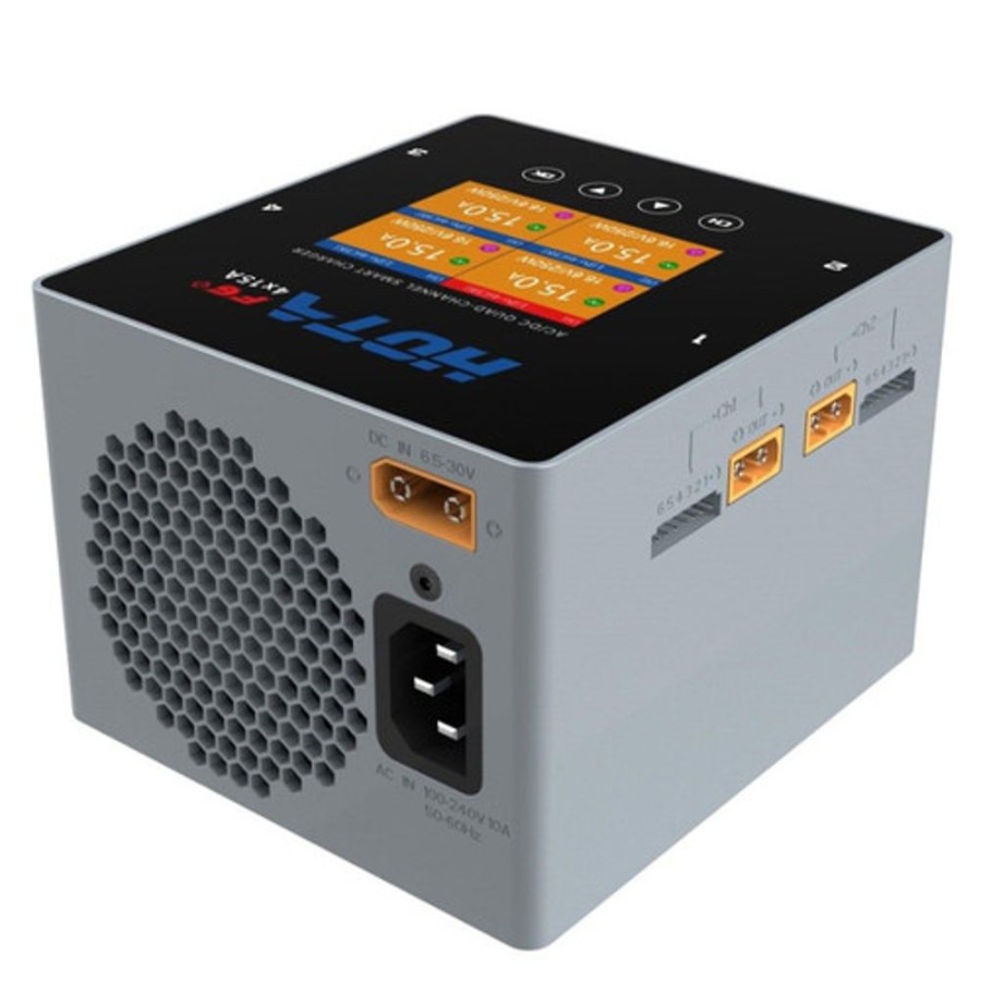 Multi Function Charger | Batt/Charger HOTA Hota F6+ Ac/Dc Quad Channel Charger Ac 500W / Dc 1000W