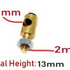 Plugs & Adapter | Accessories Hobby Station Brass Servo Arm Connectors / Linkage Stopper ( For 3.1Mm Wire )