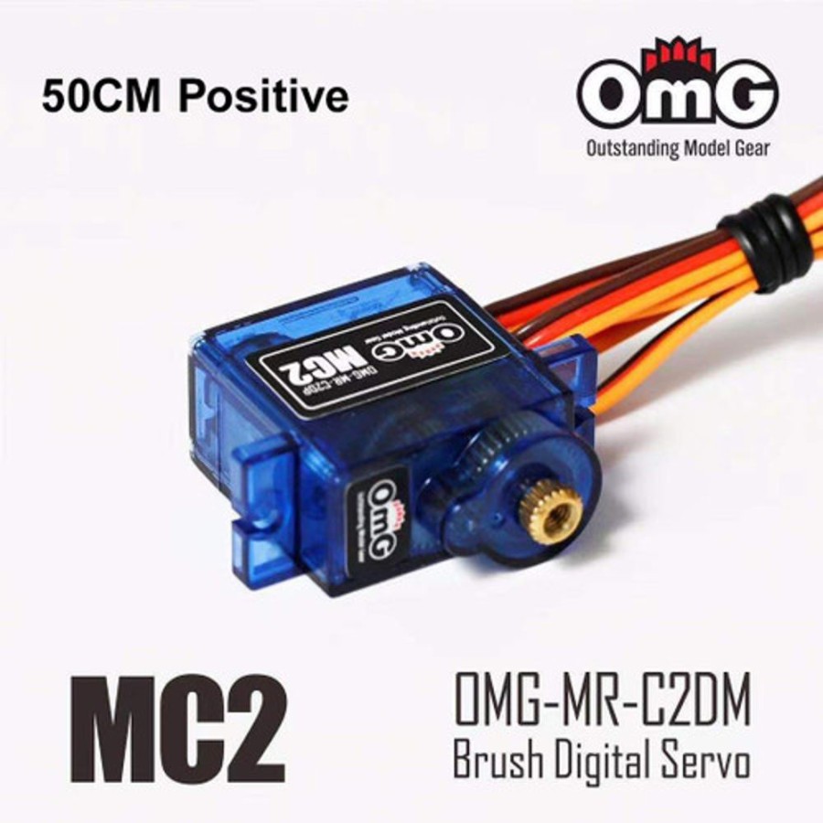 Servo For Plane | Electronics OMG 9G Metal Gear Micro Size Reversed Servo W/50Cm Servo Cable