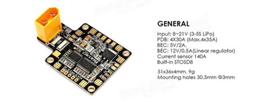 Accessories | Parts Realacc Realacc Hubosd Eco X Type W/Stosd8 Current Sensor