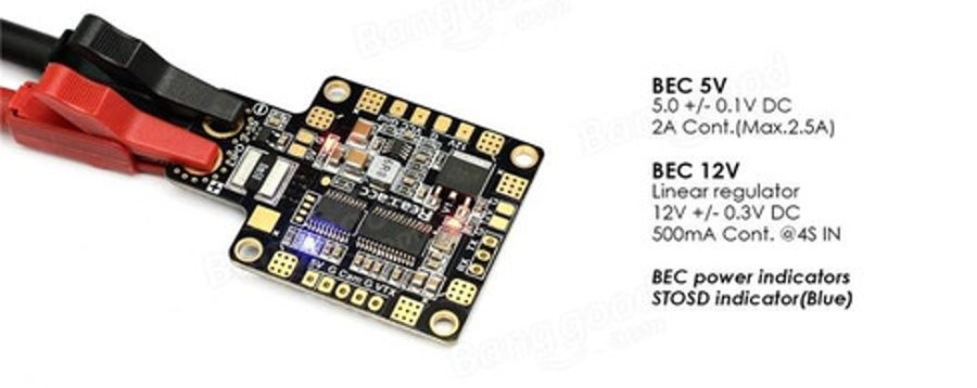 Accessories | Parts Realacc Realacc Hubosd Eco X Type W/Stosd8 Current Sensor