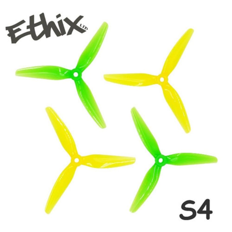 Propellers | Parts Ethix Hq Prop Ethix S4 5X3.7X3 Lemon Lime Propellers